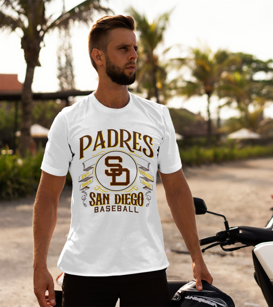 Padres San Diego Baseball National League Est 1969 SD T-Shirt
