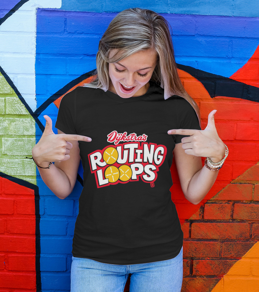 Dijkstra’s Routing Loops Comic T-Shirt