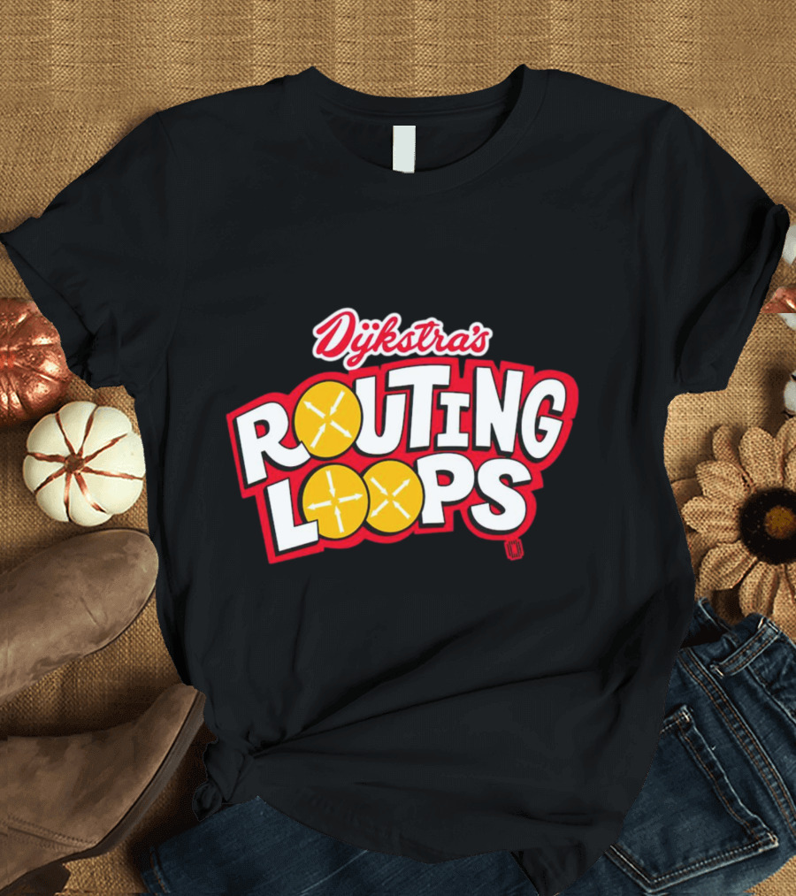 Dijkstra’s Routing Loops Comic T-Shirt
