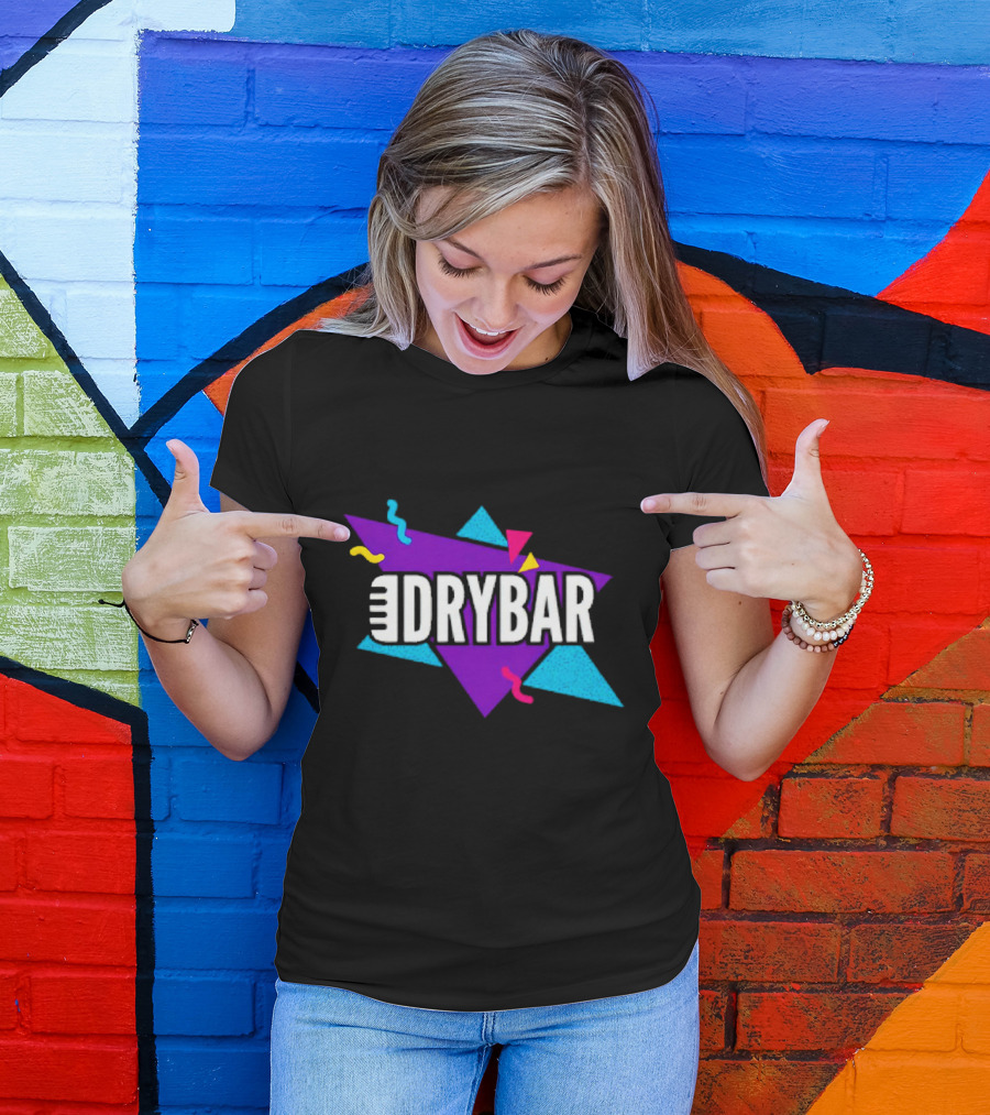 Dry Bar Retro Triangle Comedy T-Shirt