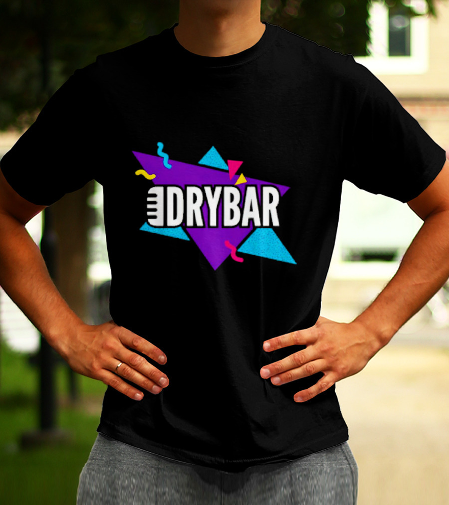 Dry Bar Retro Triangle Comedy T-Shirt