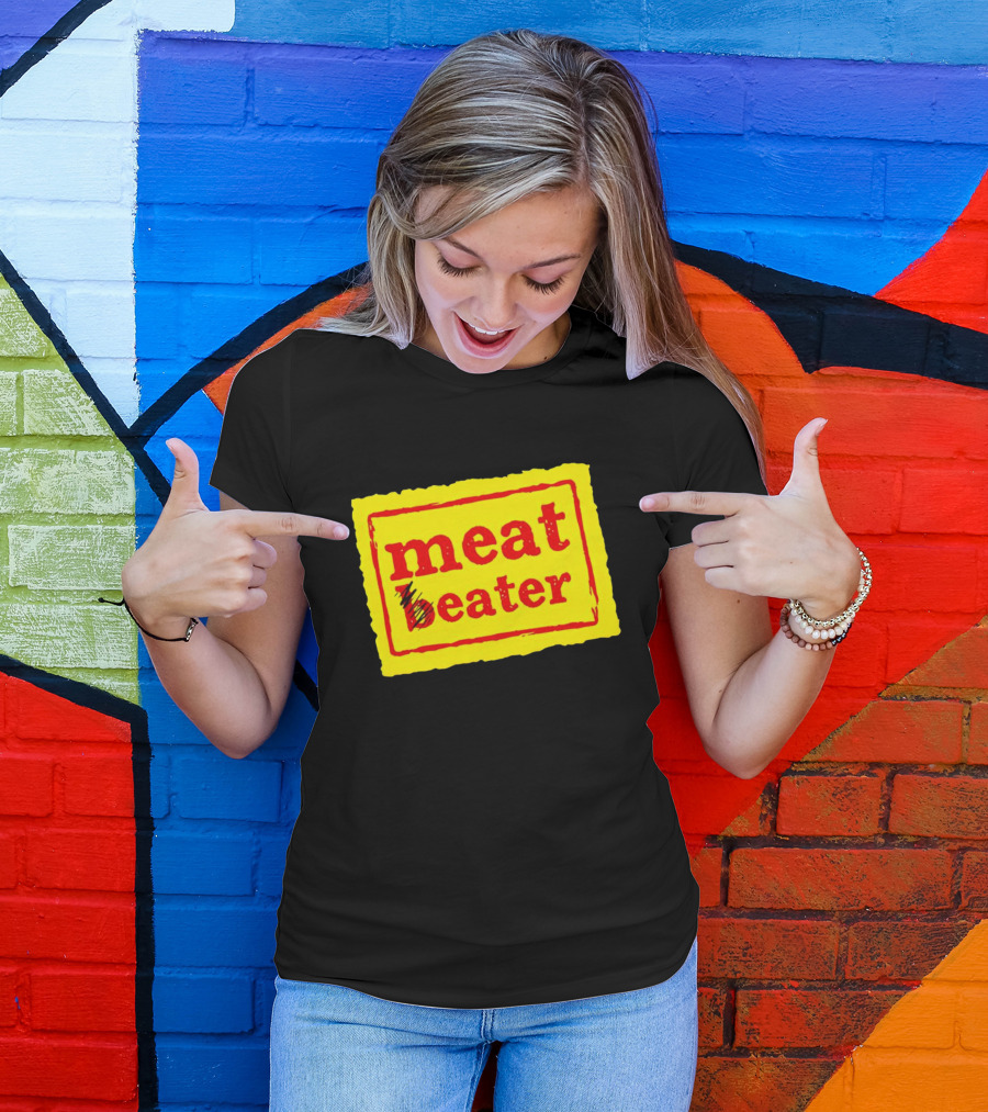 Meat Beater Yellow Label Icon T-Shirt