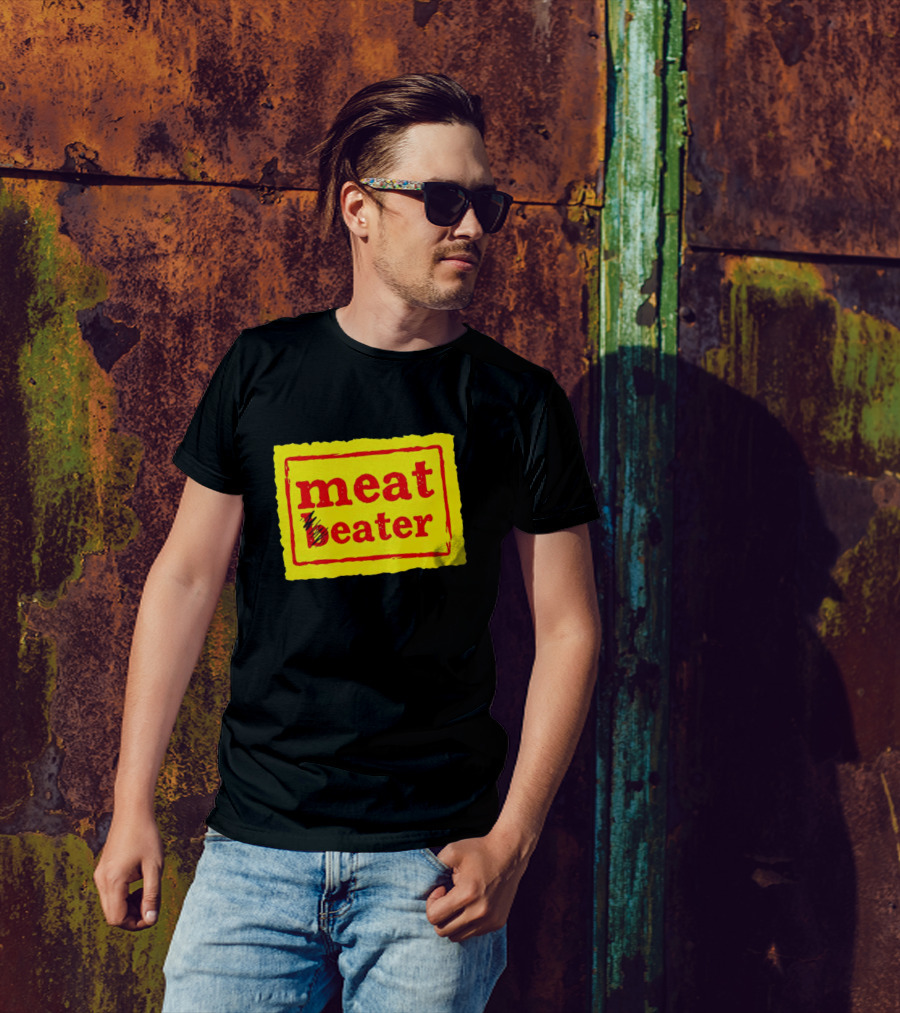 Meat Beater Yellow Label Icon T-Shirt