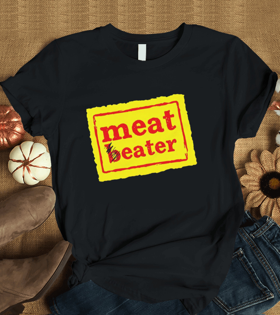 Meat Beater Yellow Label Icon T-Shirt