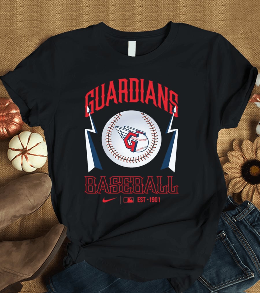 Guardians Baseball MLB EST 1901 T-Shirt