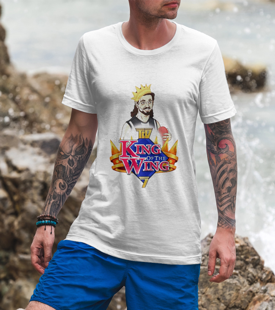 Josh Daicos King Of The Wing 7 TCD Football King T-Shirt