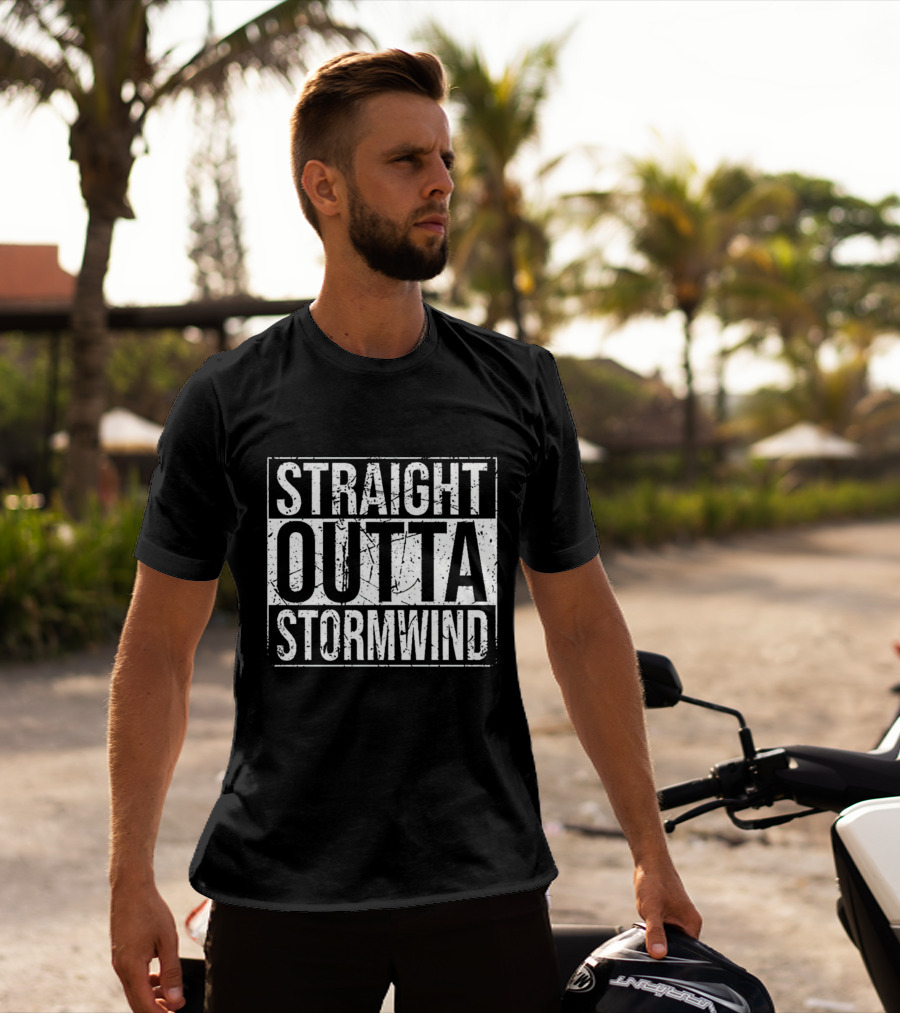 Straight Outta Stormwind World Of Warcraft T-Shirt