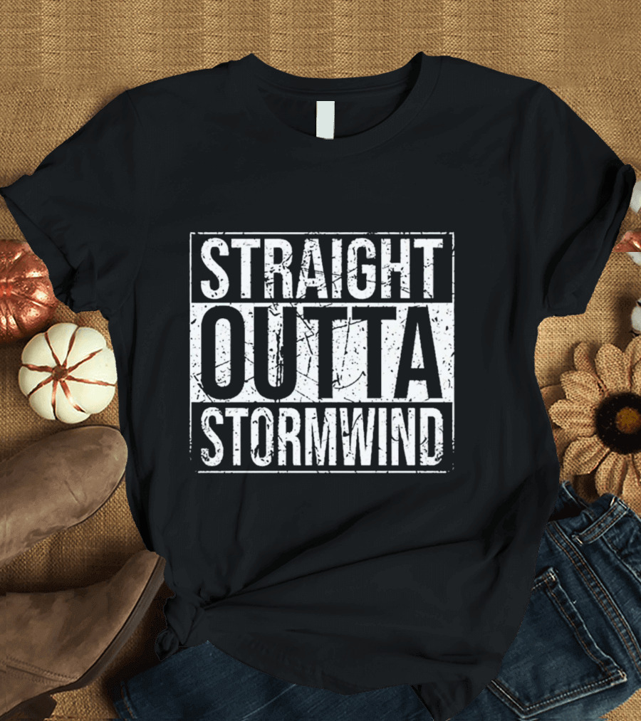 Straight Outta Stormwind World Of Warcraft T-Shirt