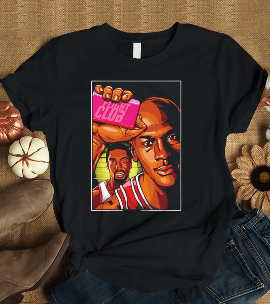 Flight Club Kobe Bryant Michael Jordan Basketball Legends T-Shirt