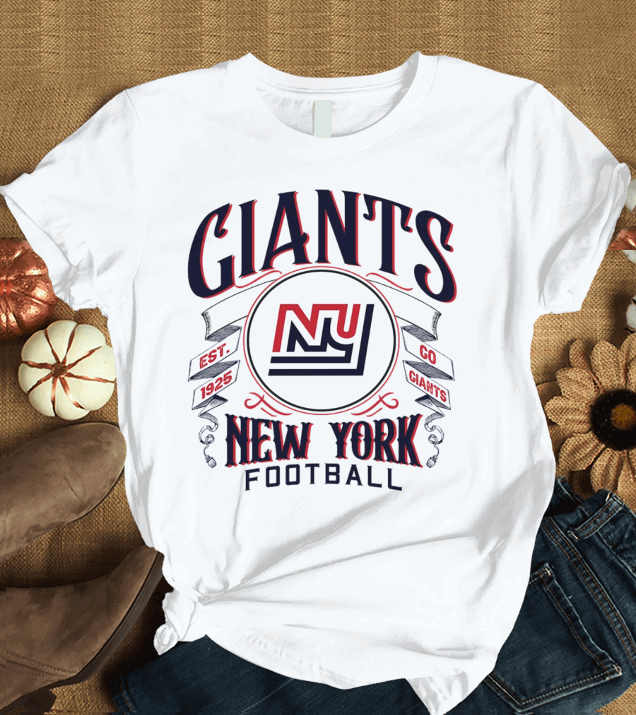New York Giants NFL Football Est 1925 NY Giants T-Shirt