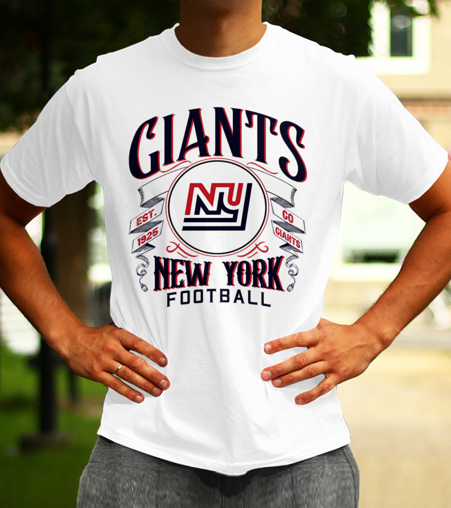 New York Giants NFL Football Est 1925 NY Giants T-Shirt