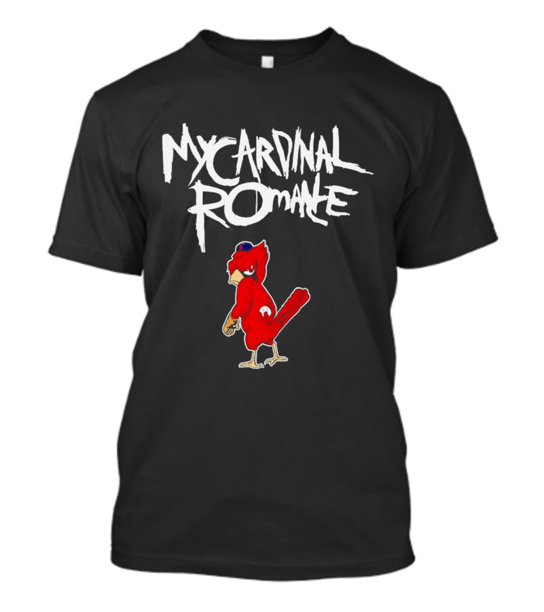 MY CARDINAL ROMANCE BIRD INFLUENCED BY EMO BAND T-Shirt