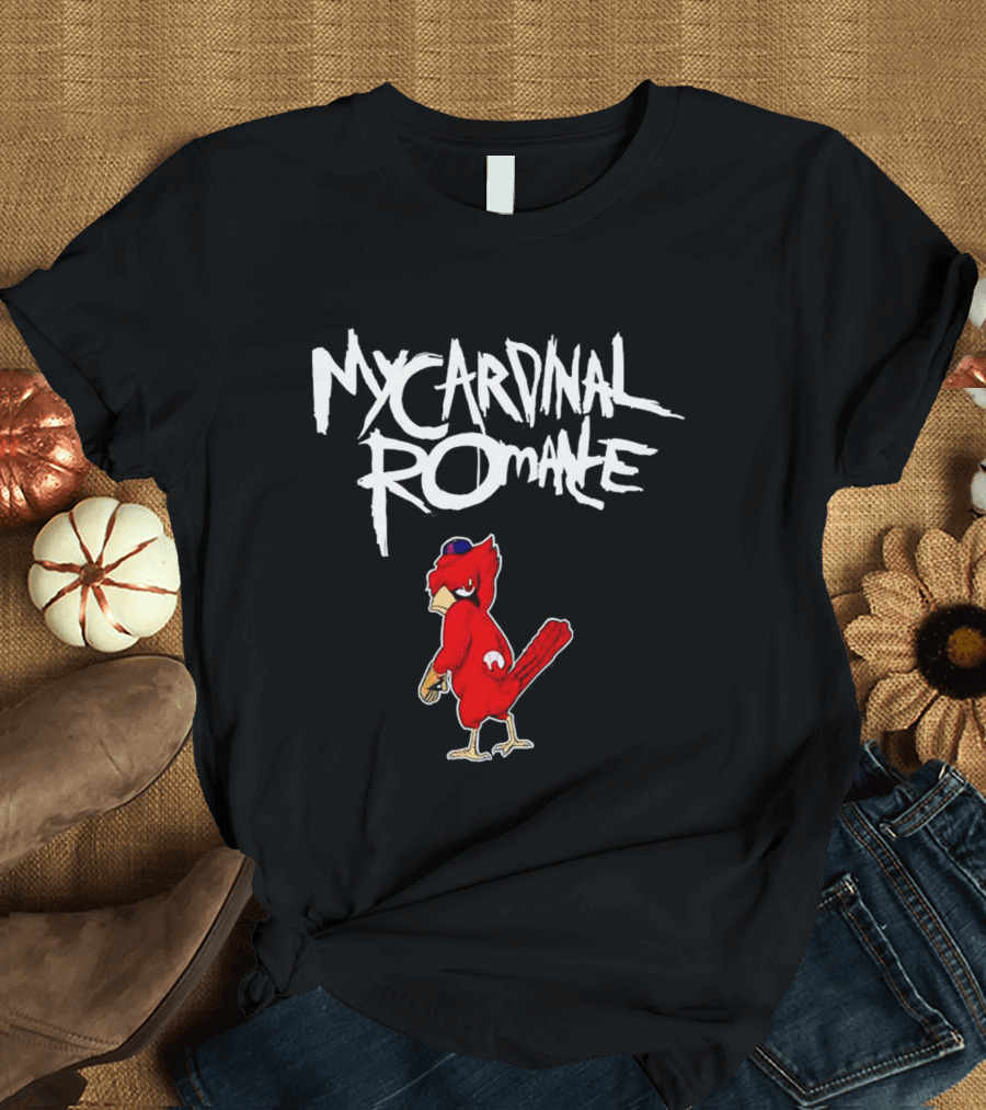 MY CARDINAL ROMANCE BIRD INFLUENCED BY EMO BAND T-Shirt
