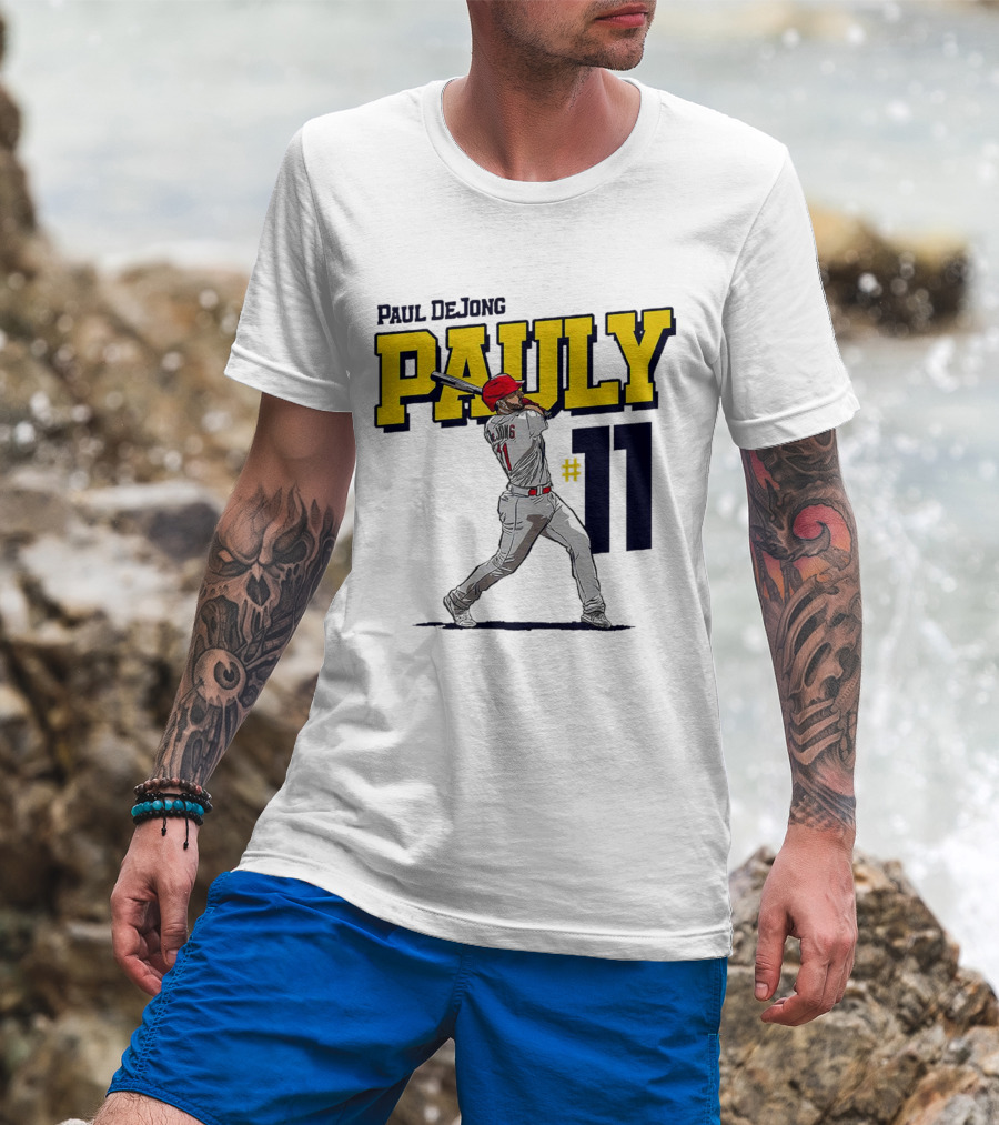Paul DeJong Pauly #11 St. Louis Cardinals Baseball T-Shirt