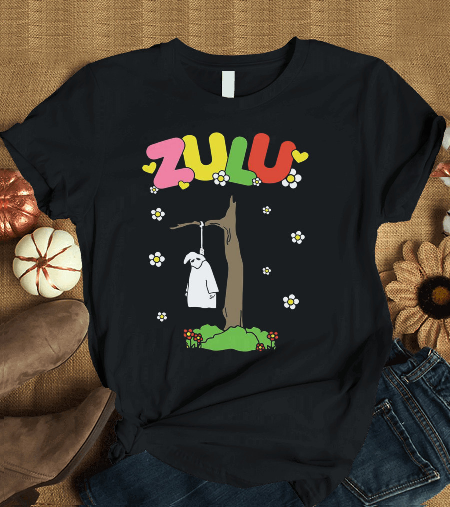 Zulu Flower Power Hanging Klansman T-Shirt
