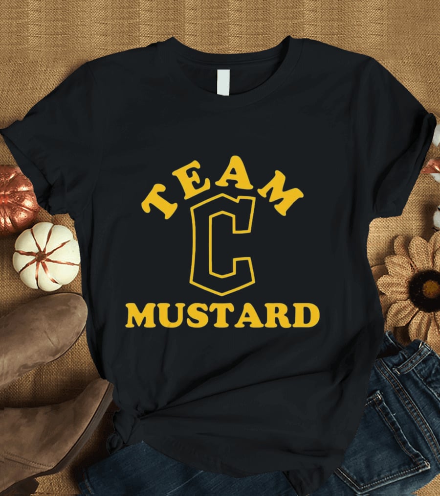 Cleveland Guardians Team Mustard C T-Shirt