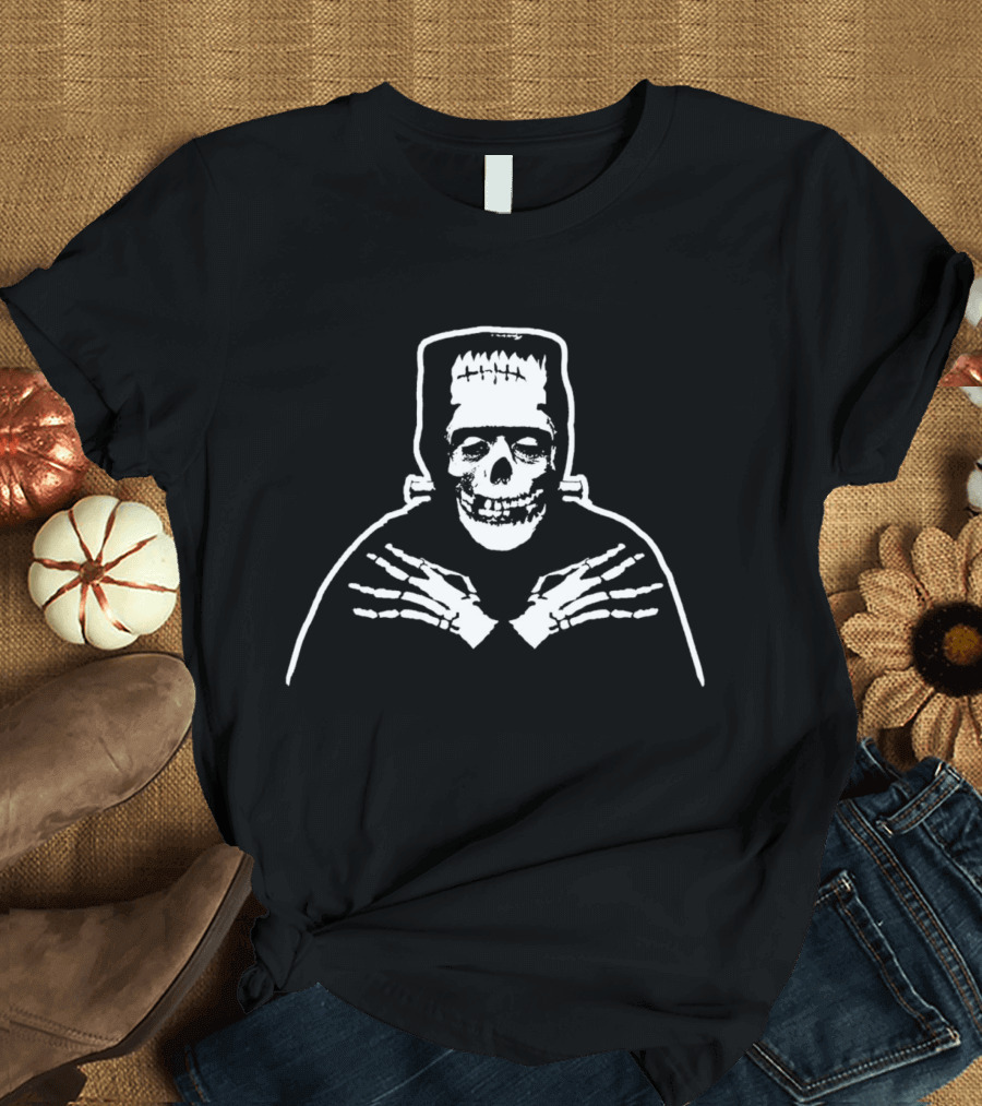 Preorder Frankenfiend Skeleton Monster With Crossed Arms T-Shirt