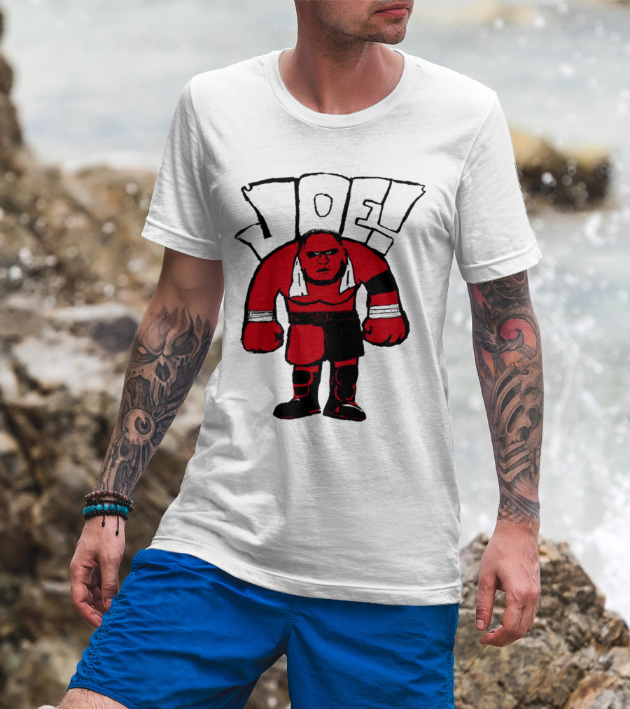 Samoa Joe Cartoon Graphic All Elite Wrestling AEW T-Shirt