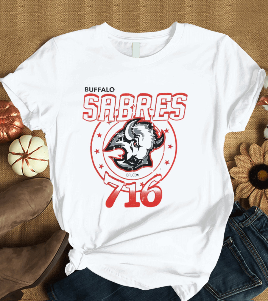 Buffalo Sabres Bflo 716 Day T-Shirt