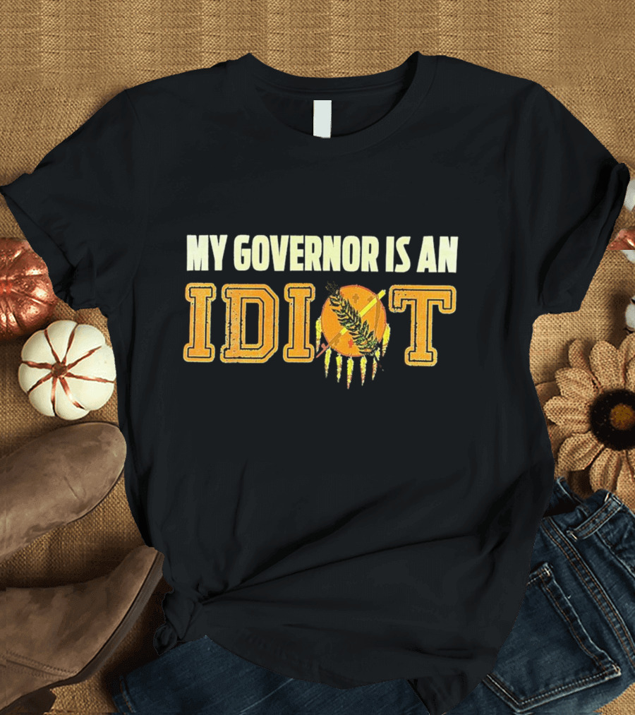 My Governor Is An Idiot Oklahoma Native American Symbolism T-Shirt