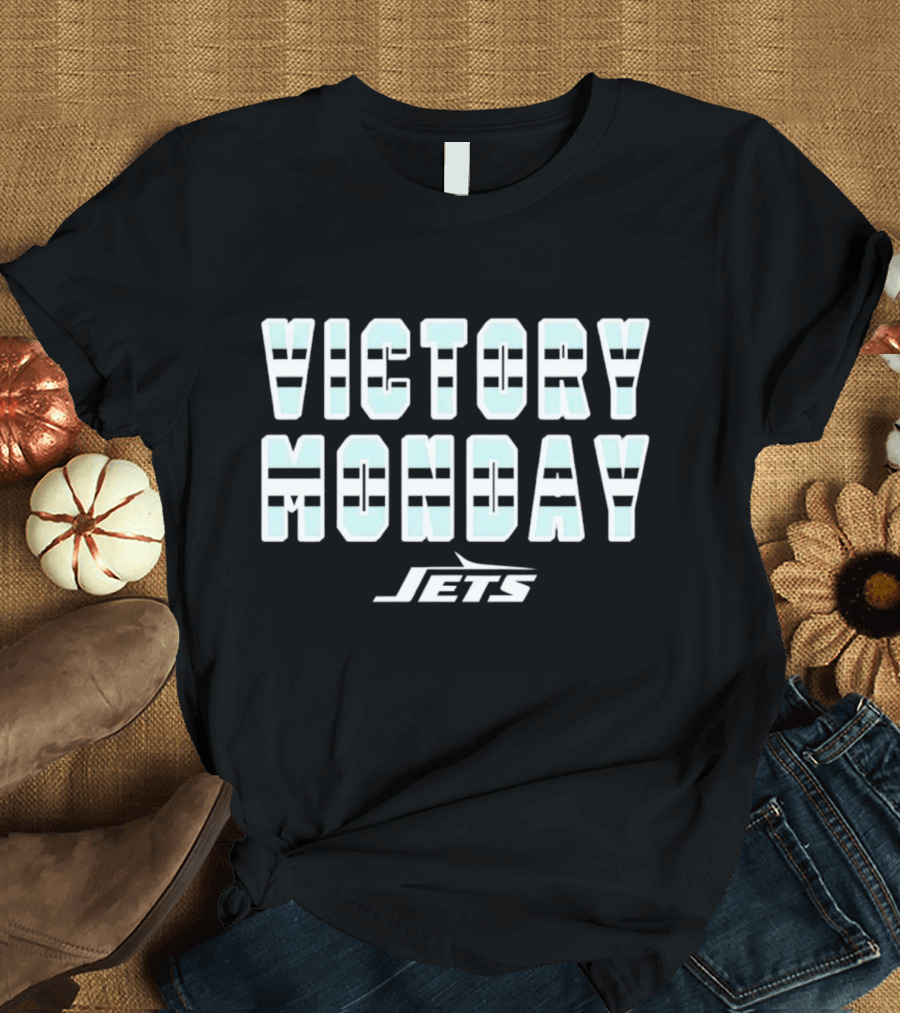 Victory Monday Jets Football Enthusiast T-Shirt