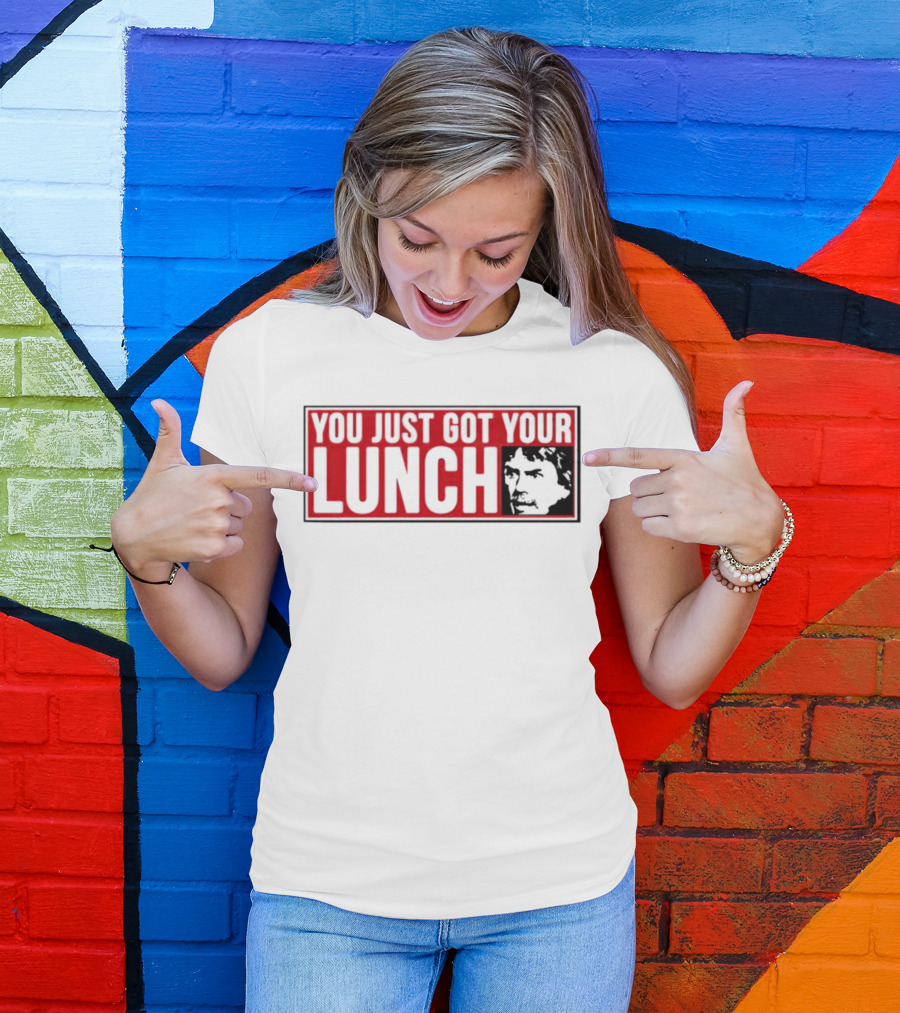 You Just Got Your Lunch Chuck Norris Meme T-Shirt