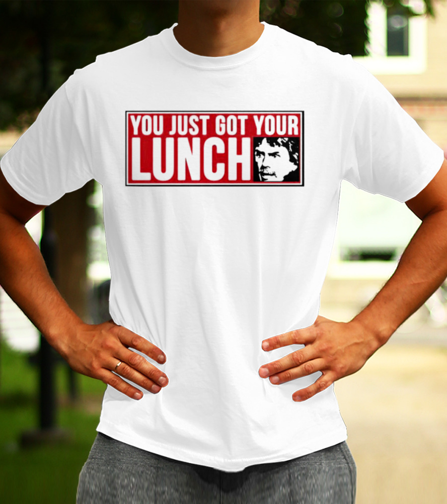 You Just Got Your Lunch Chuck Norris Meme T-Shirt