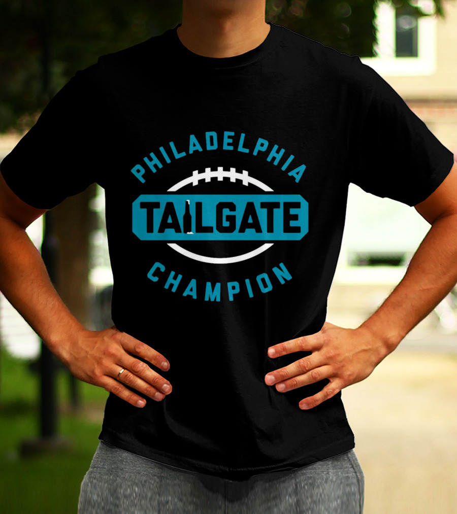 Philadelphia Tailgate Champion Eagles Football T-Shirt
