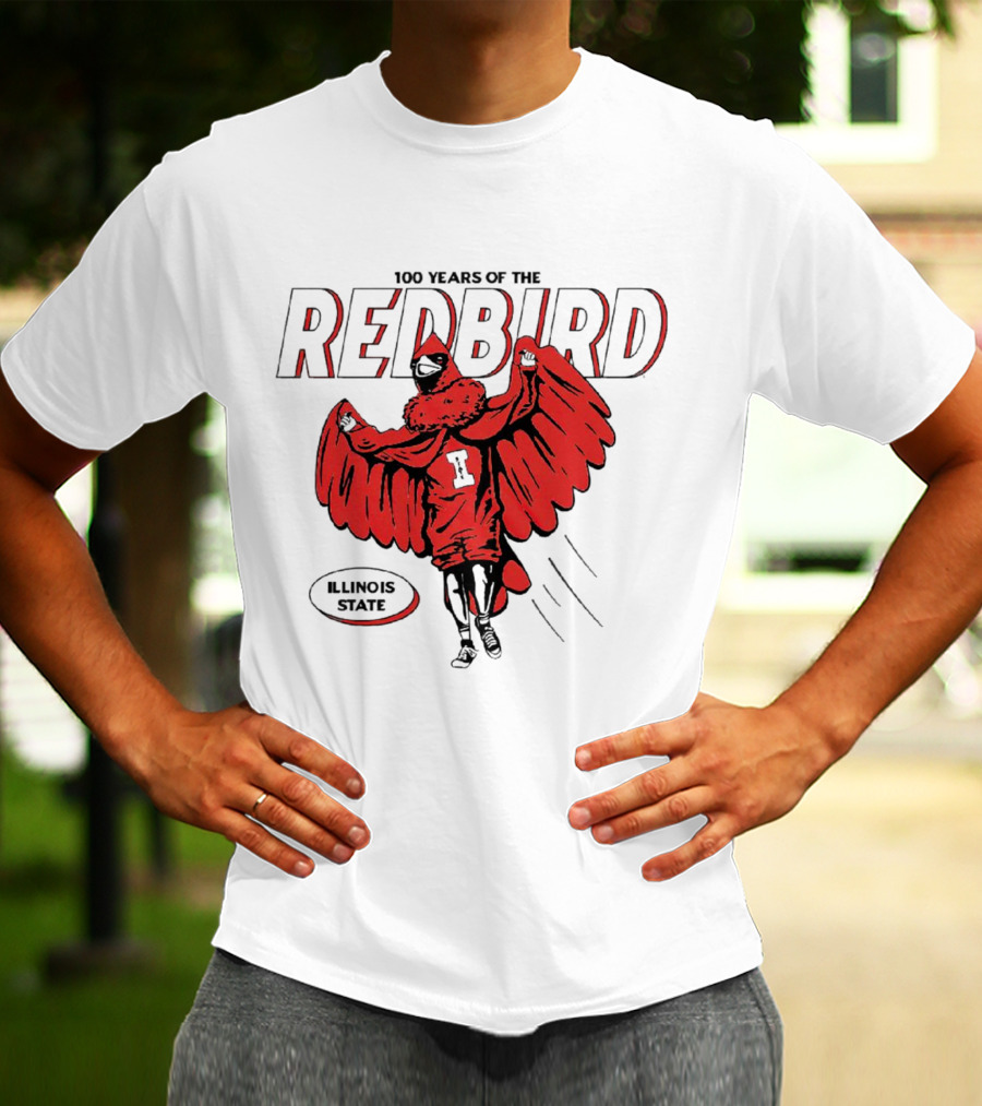 Illinois State Redbird 100 Years Of The Redbird T-Shirt