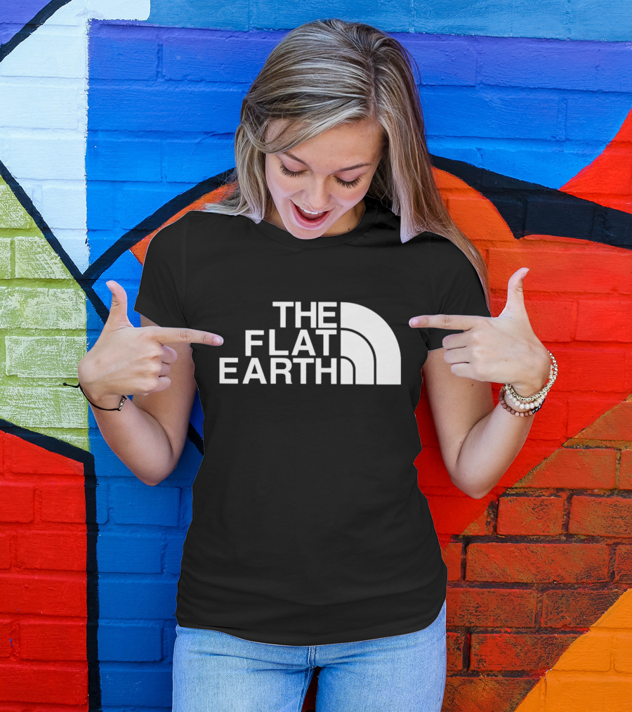 The Flat Earth North T-Shirt
