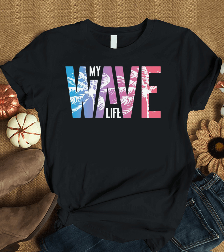 My Wave Life Palm T-Shirt