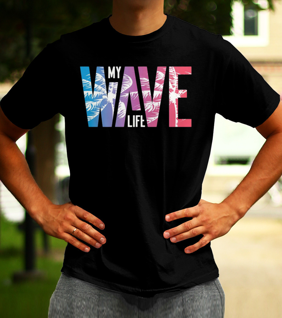 My Wave Life Palm T-Shirt