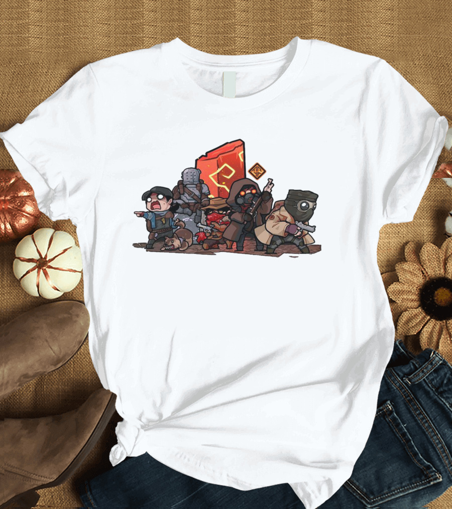 I Don’t Know Hi SCP Foundation Characters Adventure T-Shirt