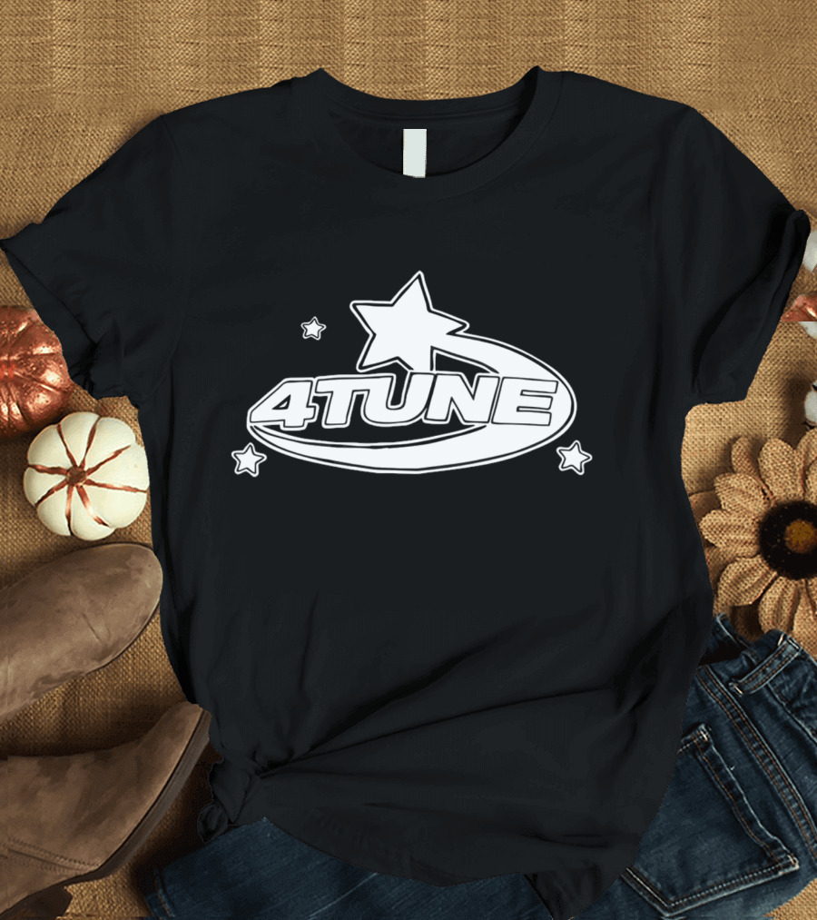 Pray For 4Tune Star Swirl T-Shirt