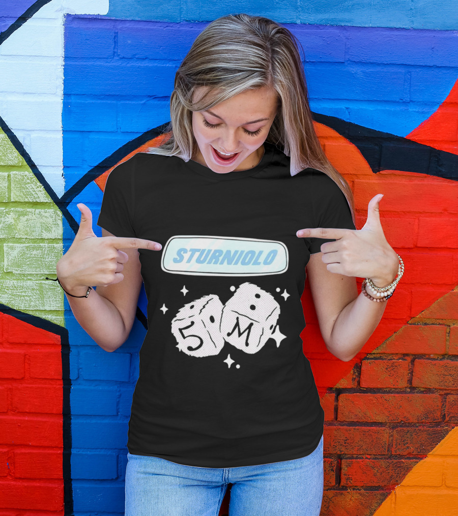 Sturniolo 5M Dice Celebration Iconic Milestone T-Shirt