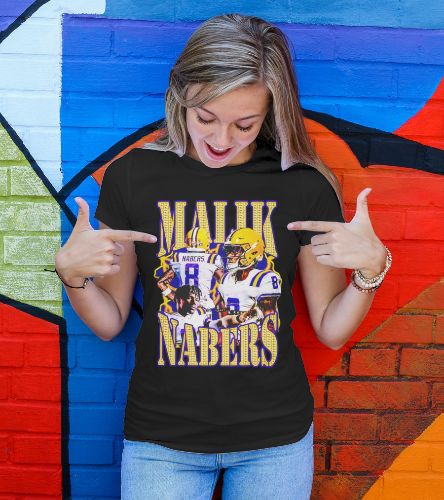 Malik Nabers LSU Tigers Football T-Shirt