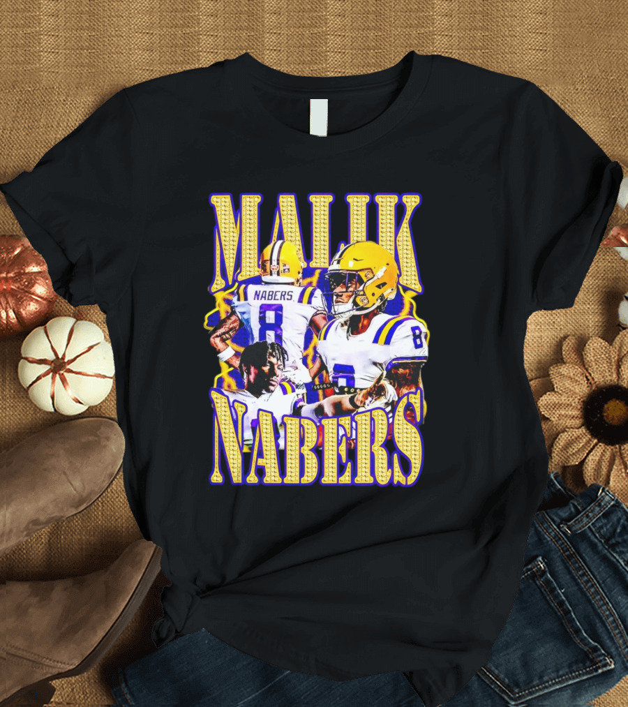 Malik Nabers LSU Tigers Football T-Shirt