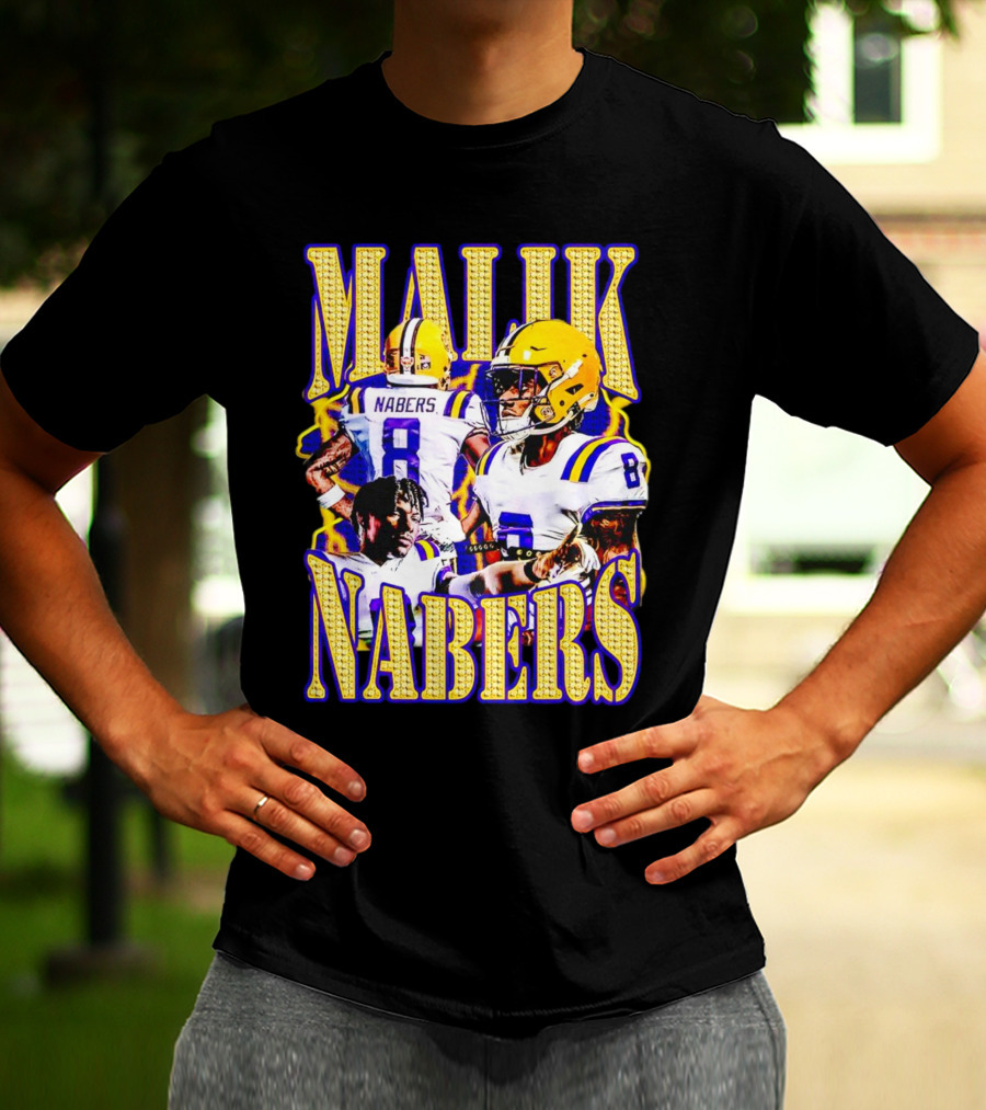Malik Nabers LSU Tigers Football T-Shirt
