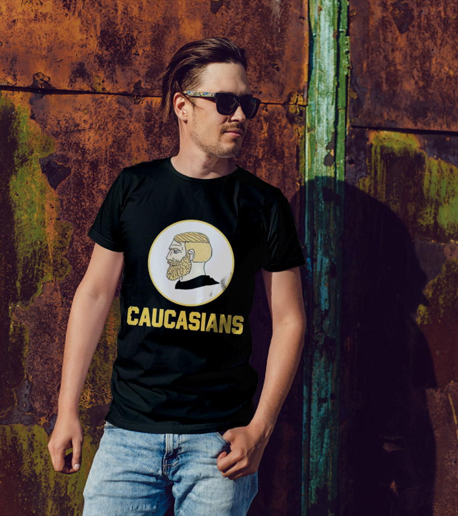 Caucasians Team Jersey Profile T-Shirt