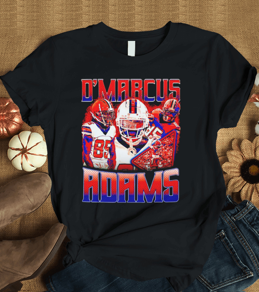 D'Marcus Adams Football Vintage Syracuse Orange 85 Jersey T-Shirt