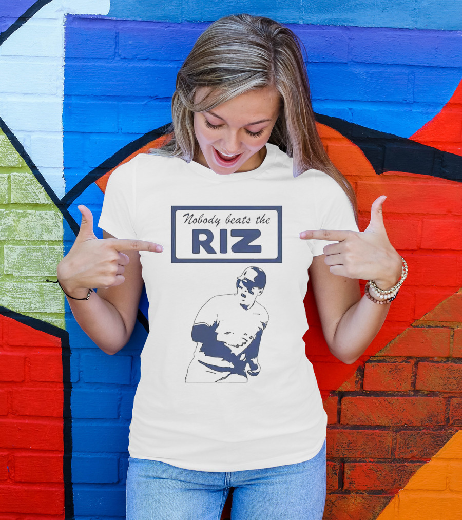 Nobody Beats The Riz Anthony Rizzo Baseball T-Shirt