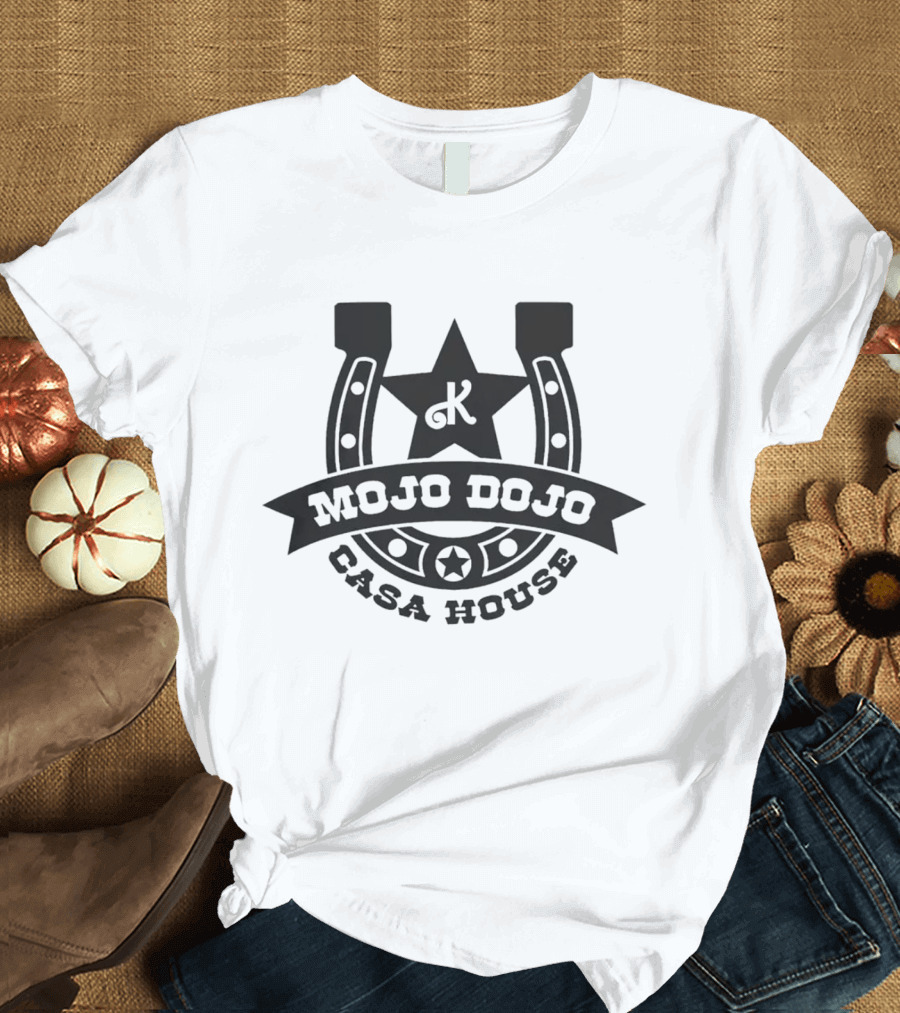Kenough Mojo Dojo Casa House Star Horse Shoe T-Shirt