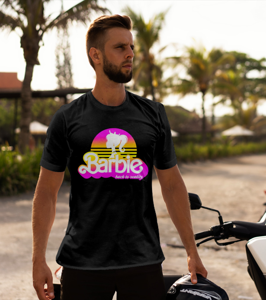 Barbie Back To Reality Retro Sunset T-Shirt