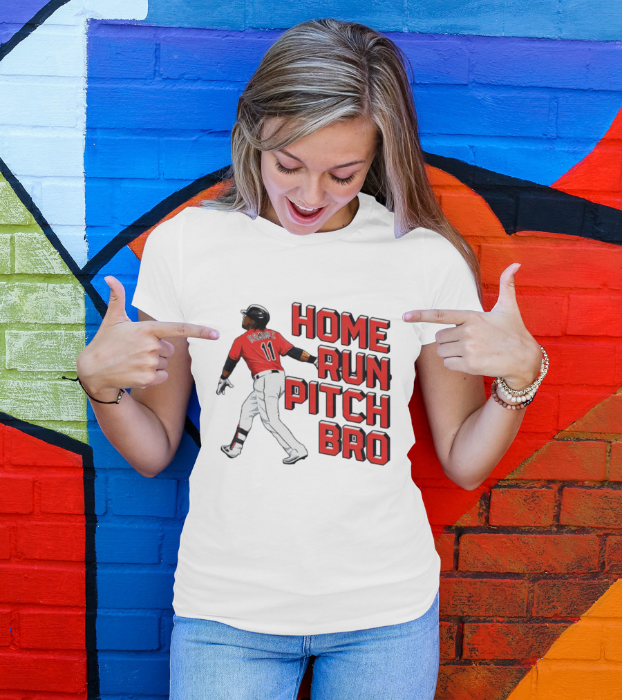 Jose Ramirez 11 Home Run Pitch Bro T-Shirt