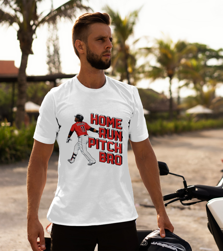 Jose Ramirez 11 Home Run Pitch Bro T-Shirt