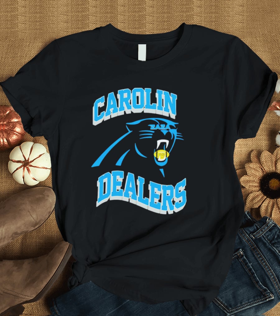 Carolina Panthers Dealers Support Your Local Zaza Dealer T-Shirt