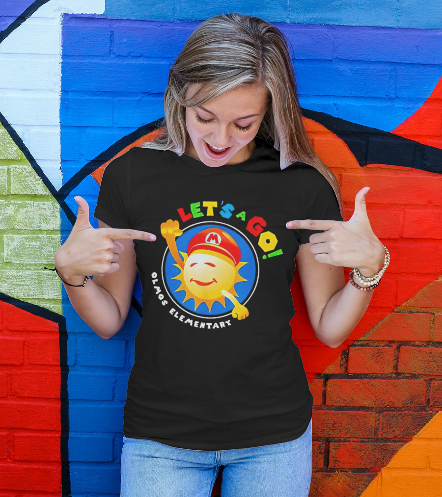 Let's A Go Sun Olmos Elementary T-Shirt