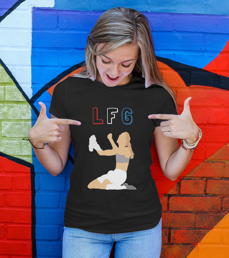 USWNT Soccer LFG Brandi Chastain T-Shirt