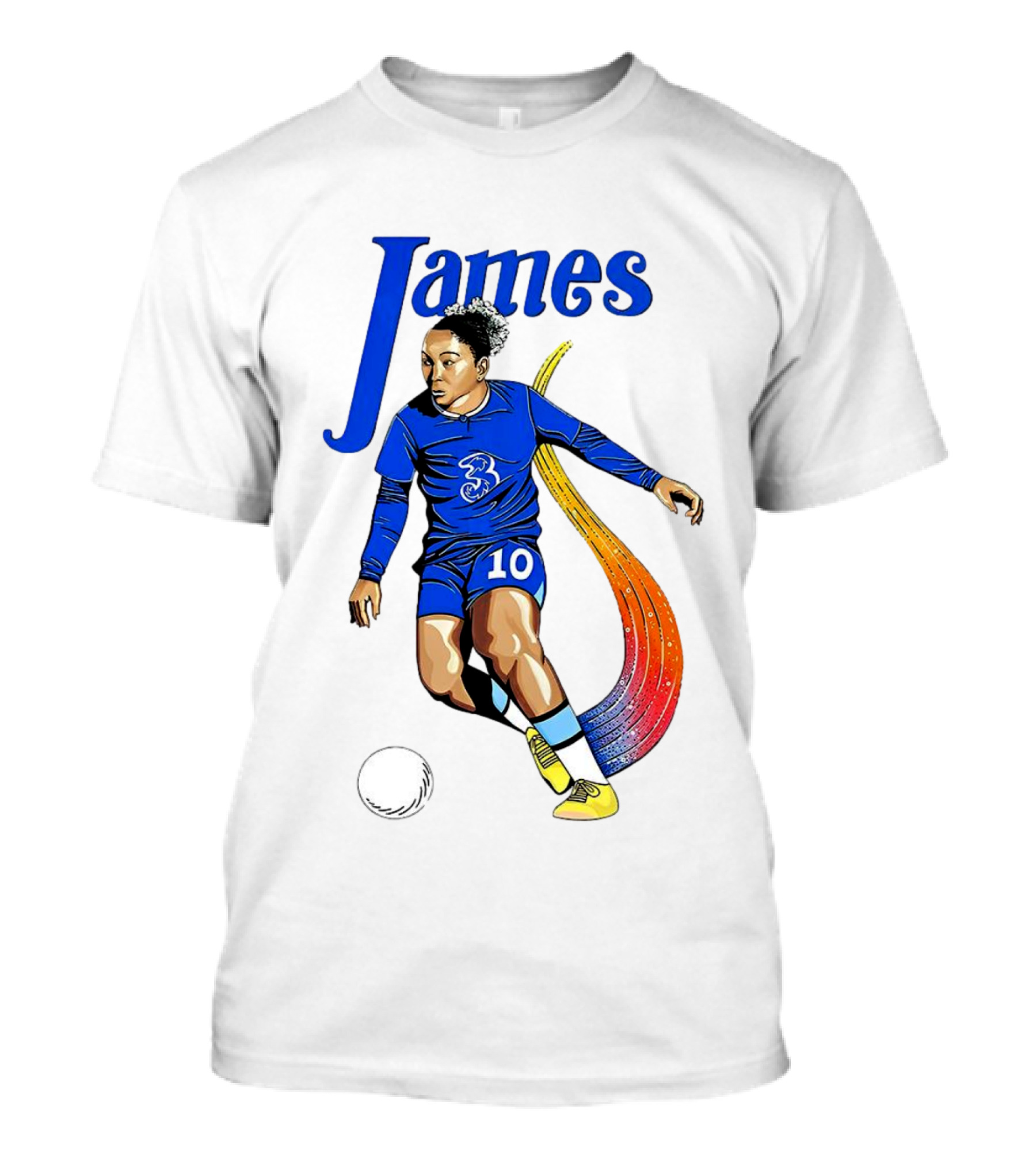 Chelsea Women Soccer Lauren James Number 10 Cheat Code T-Shirt