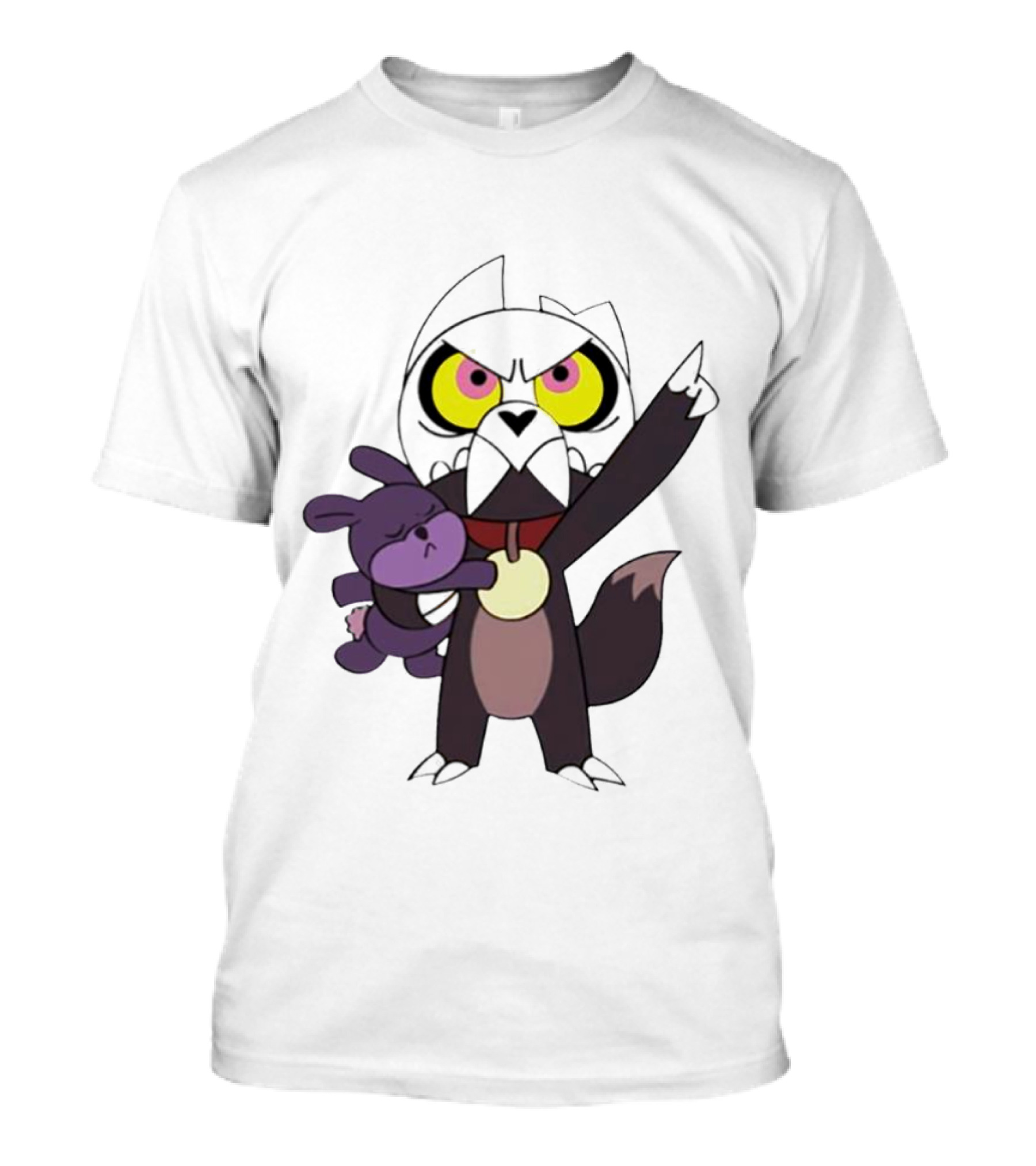 King And Bunny Plush From The Owl House T-Shirt